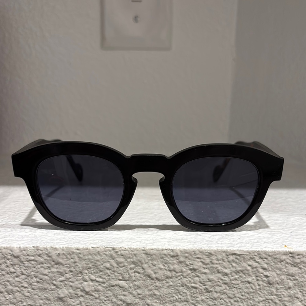 Anne & Valentin Black Sunglasses